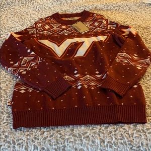 Virginia Tech sweater NWT